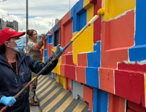 Así están cambiando los bajopuentes de Bogotá con espacios para la comunidad 