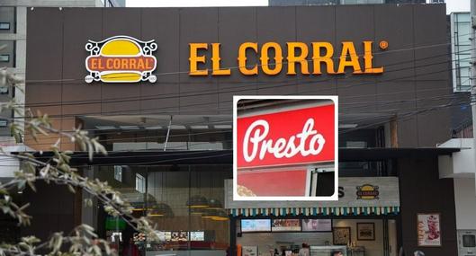 Qué pasará con Hamburguesas El Corral luego del salvavidas que mandó Nutresa a Presto en Colombia