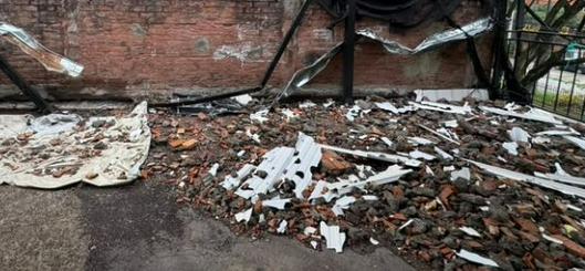 Familia en Nueva Tequendama denuncia daños en su vivienda por escombros tras reconstrucción tras el terremoto