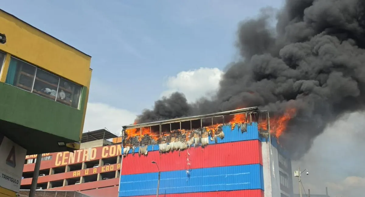 ¡Atención! Se registra incendio estructural en el barrio Sucre, centro de Cali