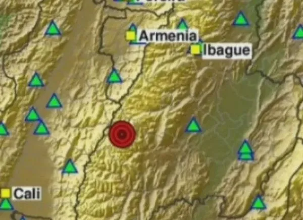 ¡La tierra se sacudió en el Tolima! Reportan sismo este jueves.