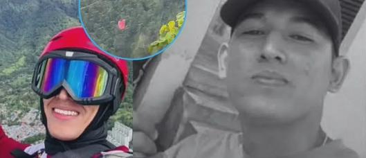 Stiven Castillo, dragoneante del INPEC, falleció tras un accidente de parapente en Ibagué