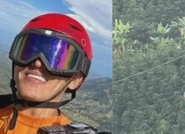 ¡Tragedia en Ibagué! Murió joven tras accidente de parapente