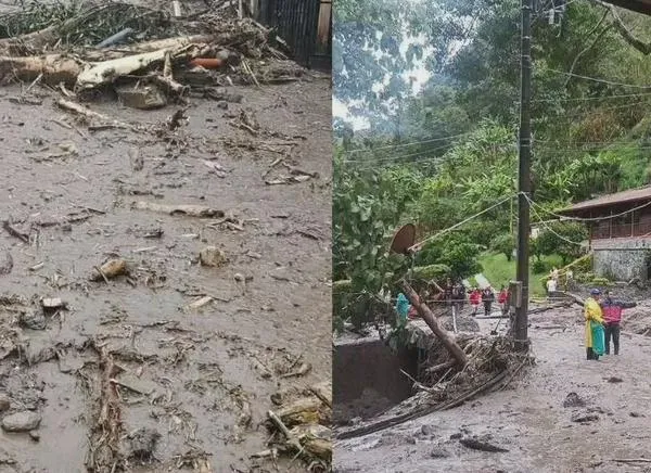 Impactantes imágenes de la creciente que provocó emergencia en Ibagué