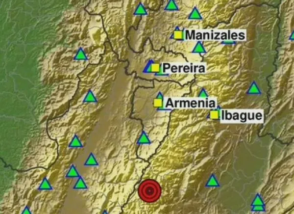 ¡Tembló en Chaparral! Nuevo sismo sacudió al Tolima este miércoles