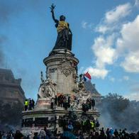 Francia lanzó medida ante protestas contra Gobierno: movilizó a 70.000 agentes