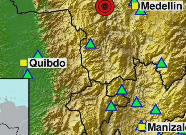 ¿Los sintió? Cuatro sismos fueron reportados en Colombia