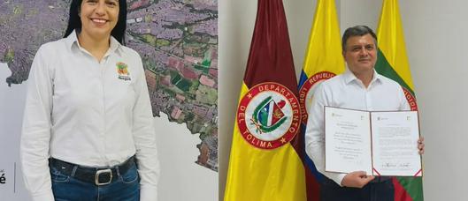Martha Echeverry y José Félix Salgado asumen secretarías de Infraestructura y Agricultura en Ibagué para fortalecer gestión municipal