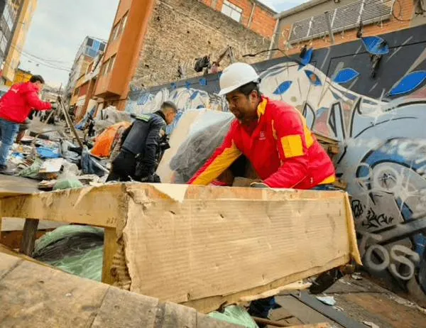 90 metros de espacio público recuperado en la localidad de Los Mártires en Bogotá 