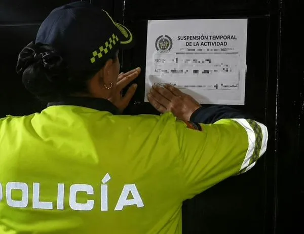 Operativo en Bogotá: suspenden dos establecimientos que funcionarían bajo fachada de sindicatos 