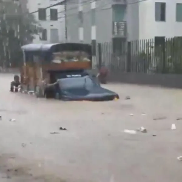 Inundaciones en Santa Marta por aguacero