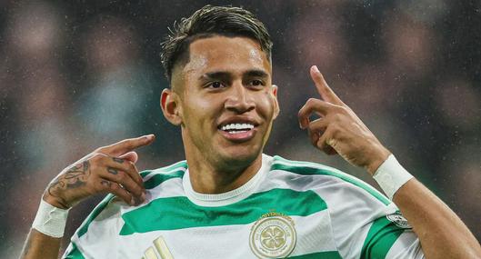 Sueña para Selección Colombia: así fue gol de Camilo Durán en Celtic contra Hibernian en Escocia