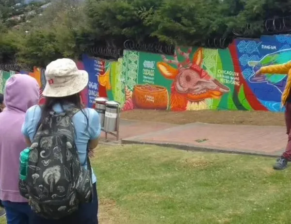 Recorre en bicicleta y a pie las intervenciones del Museo Abierto de Bogotá en Suba 
