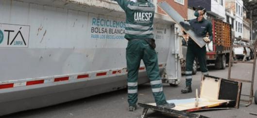 Bogotá habilita Ecopuntos para disposición de muebles y enseres en mal estado entre el 26 y el 31 de octubre de 2026