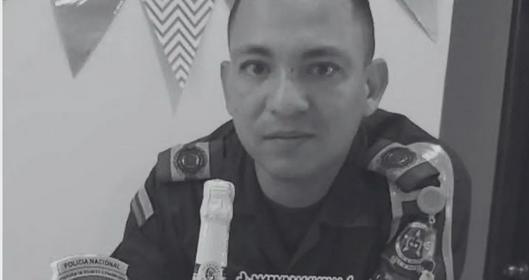 Él era Harold Fernando Loaiza, el policía que fue asesinado durante un presunto robo en un restaurante