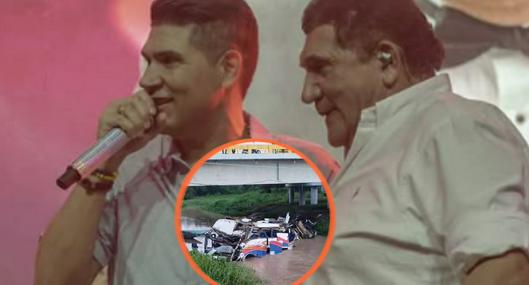 Identifican a los dos músicos del hijo de 'Poncho' Zuleta que murieron; hay otros miembros heridos
