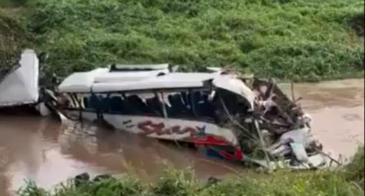 Revelan la identidad de los 16 heridos del accidente de la agrupación del hijo de 'Poncho' Zuleta
