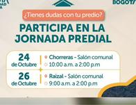 Bogotá realizará jornadas prediales en Sumapaz para orientar a la ciudadanía sobre sus trámites de propiedad 