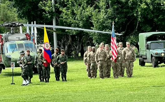 Militares de Estados Unidos llegan a Colombia para ejercicios de cooperación y entrenamiento conjunto en Tolemaida