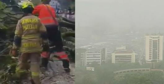 Lluvias y tormenta eléctrica generan cierres viales y alerta por quebrada La Honda en Medellín y el Área Metropolitana