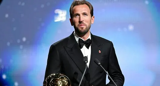 Harry Kane es el ganador del Balón de Oro: dio golpe en la gala y venció a Mbappé