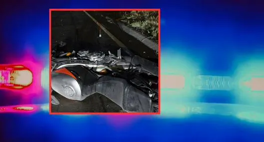 Mujer murió arrollada por carro fuera de control que chocó motos; conductor estaría borracho
