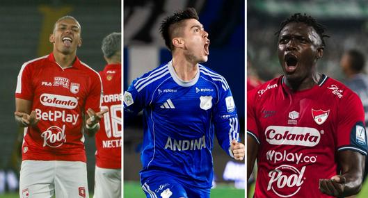 Qué partidos les quedan a Santa Fe, Millonarios y Medellín para buscar la clasificación a finales