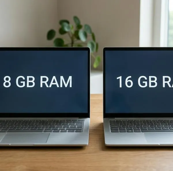 8 GB vs. 16 GB de RAM: diferencias y cuál elegir al comprar computador nuevo