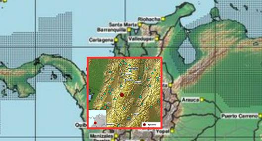 Nuevo temblor en Colombia sacudió la noche de este martes; SGC confirmó epicentro y magnitud