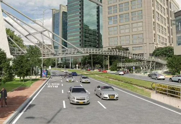 Tras años de retrasos, puente peatonal de la calle 112 con Novena alcanza el 72 % de avance