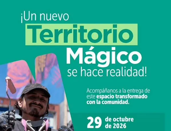 Territorios Mágicos llega a Ciudad Bolívar este jueves 29 de octubre de 2026 