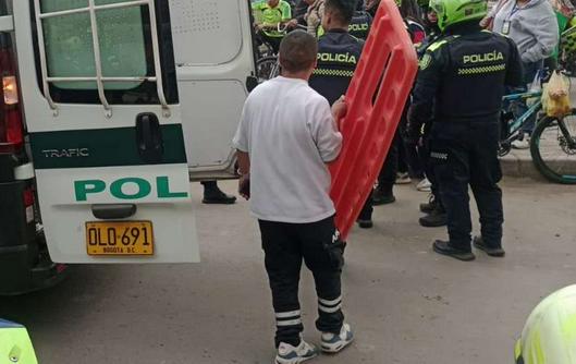 Intento de fleteo en inmediaciones del centro comercial Tintal deja una persona herida y un capturado en Kennedy, Bogotá