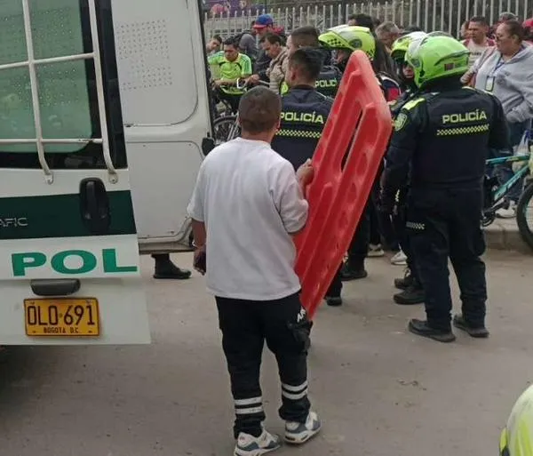 Intento de fleteo cerca del centro comercial Tintal: reportan un herido y un capturado