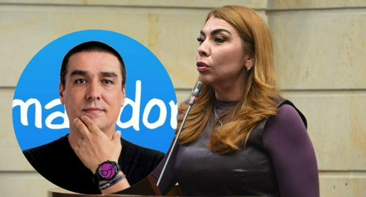 "Llegaba borracho y le pegaba": senadora increpó a 'Matador' y dijo que conoció a su esposa
