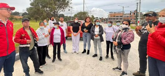 Renovación de vías y espacios públicos en Las Luces: avances y obras de la Alcaldía Local de Kennedy en Bogotá