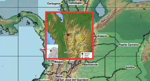 Nuevo temblor en Colombia sacudió la noche de este miércoles: conozca epicentro y magnitud