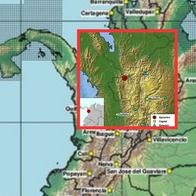 Temblor en Colombia con epicentro Dabeiba (Antioquia) este miércoles 28102026