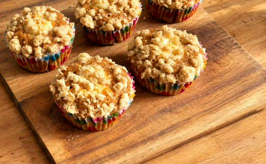 Muffins de calabaza con queso crema y crumble: receta paso a paso para lograr textura esponjosa y cobertura crujiente