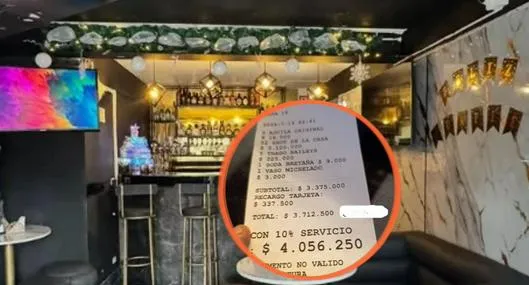 52 'shots' y recargo con tarjeta: cuenta de más de $ 4 millones causó indignación en Medellín