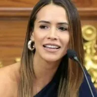 Pelea de José Jaime Uscátegui y Mafe Carrascal por pañuelo provida en Congreso