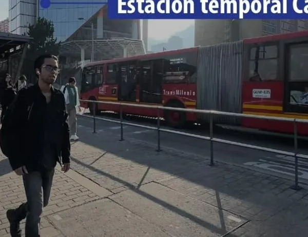Estación temporal Calle 57 deja de operar para dar paso a las obras de la Línea 1 del Metro de Bogotá 