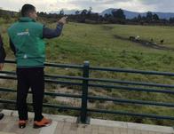 ¡Rescatado! Autoridades ambientales acuden en auxilio de equino en Usaquén 