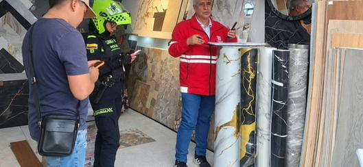 Operativo en Tunjuelito recupera espacio público y suspende actividad comercial por incumplimiento de normas