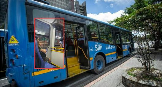 Pánico en bus del SITP: hombre amenazó a conductor y pasajeros con arma blanca