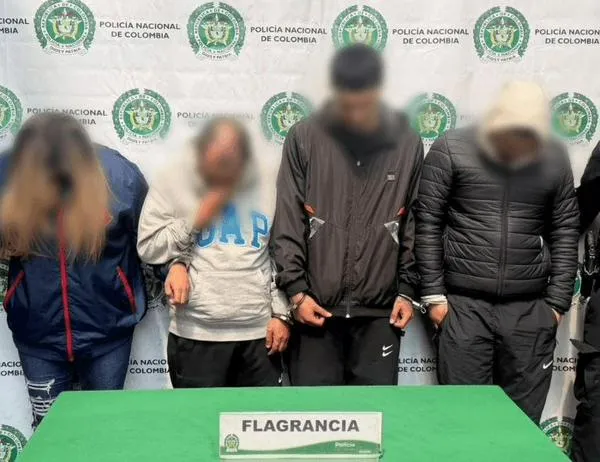 Capturados en Bogotá falsos policías por asalto violento en vivienda de Engativá 