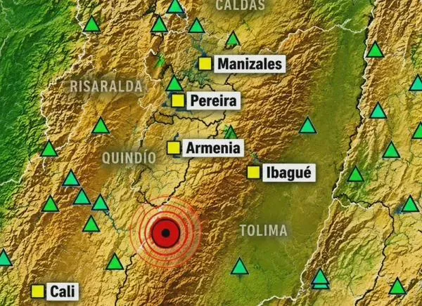El sismo en el Tolima que hizo temblar a 12 departamentos de Colombia