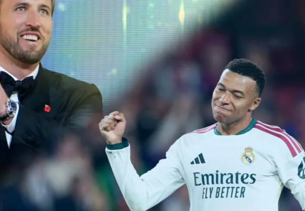 Mbappé se quedó a solo 28 puntos de Kane en la votación del Balón de Oro