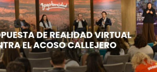 Jóvenes de Puente Aranda crean herramienta de realidad virtual mixta para sensibilizar sobre el acoso callejero en Bogotá