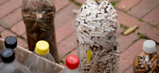 UAESP recomienda cómo disponer correctamente las colillas de cigarrillo para prevenir contaminación en Bogotá