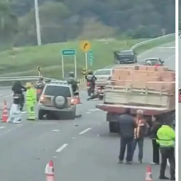 Tragedia en vía Bogotá-Girardot durante puente: dos motociclista murieron